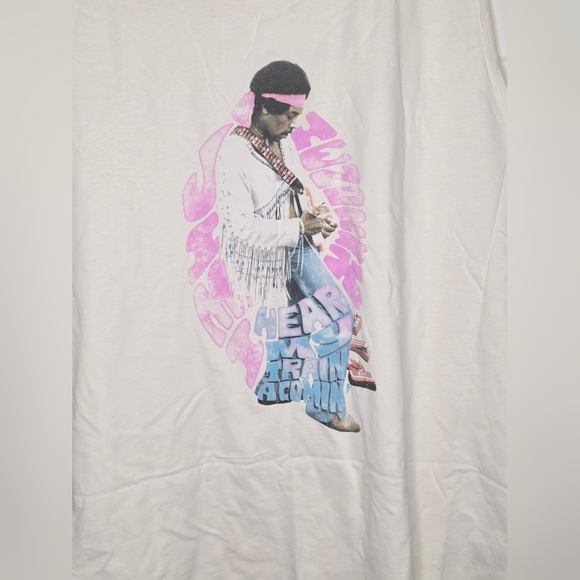 NWT Old Navy XXXL Jimi Hendrix Sea Salt Tank Top - Picture 3 of 10